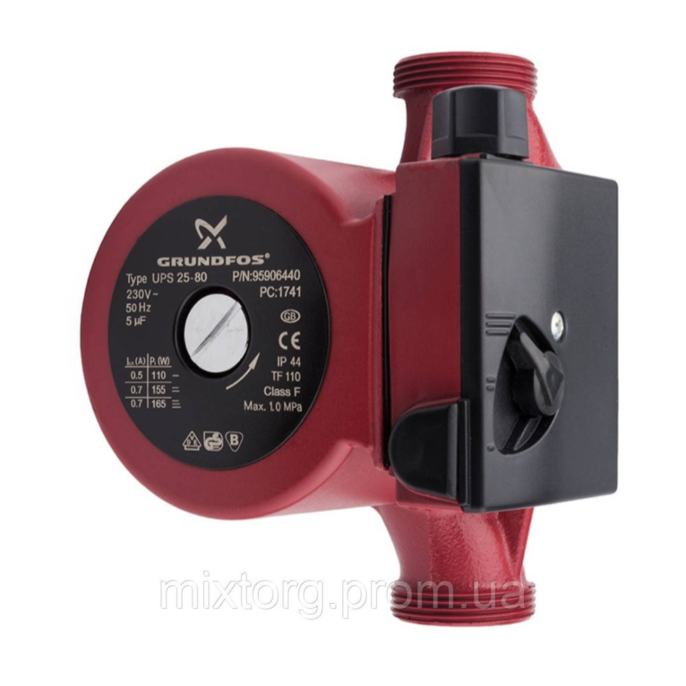 Насос циркуляційний Grundfos — UPS 32 / 80 — 180 Насос циркуляційний Grundfos — UPS 32 / 80 — 180