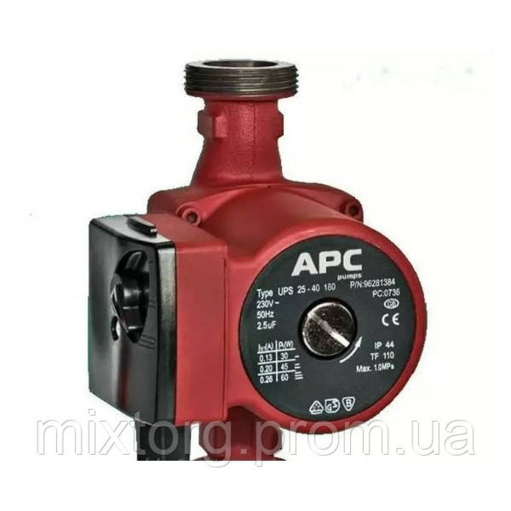 Циркуляційний насос GRUNDFOS UPC 25/60/180 Циркуляційний насос GRUNDFOS UPC 25/60/180
