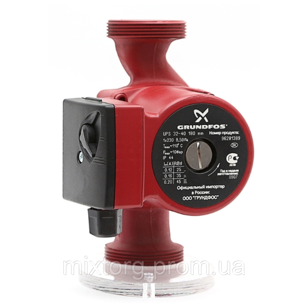 Насос циркуляційний Grundfos — UPS 32 / 60 — 180 (Сербія) 18 міс.гарантія