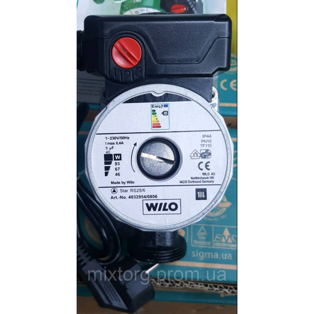 Насос циркуляційний WILO 25/60 — 180 Оригінал! Насос циркуляційний WILO 25/60 — 180 Оригінал!