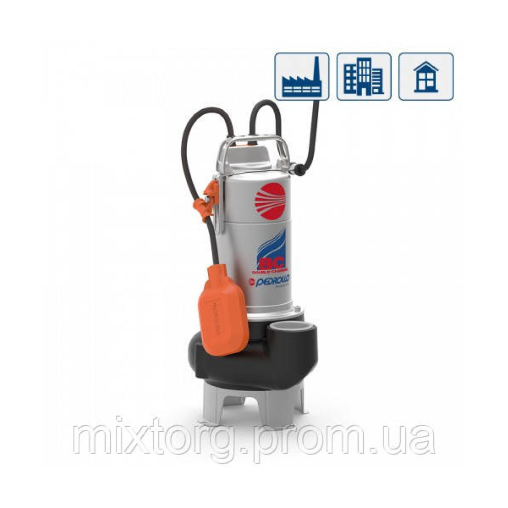 Заглибний фекальний насос Pedrollo BCm 10/50 — n 0,75 Заглибний фекальний насос Pedrollo BCm 10/50 — n 0,75