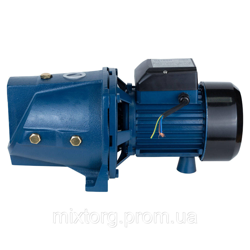 Насос відцентровий самовсмоктуючий 0.75кВт Hmax 40м Qmax 80л/хв WETRON JSW10M (775033) Насос відцентровий самовсмоктуючий 0.75кВт Hmax 40м Qmax 80л/хв WETRON JSW10M (775033)