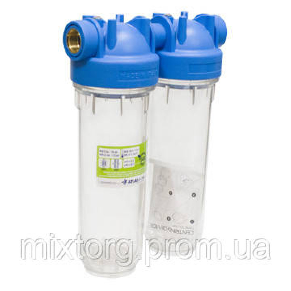 Фільтр для холодної води Atlas 10 DP - DUO 1/2,3/4,1 Italy(преміум якість) Фільтр для холодної води Atlas 10 DP - DUO 1/2,3/4,1 Italy(преміум якість)