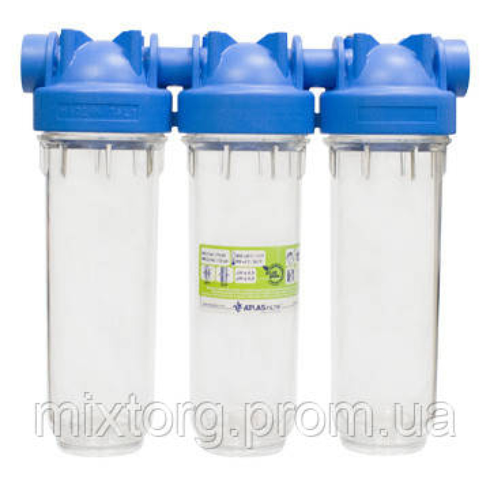 Фільтр магістральний Atlas 10 DP - TRIO 1/2,3/4,1 Italy(преміум якість) Фільтр магістральний Atlas 10 DP - TRIO 1/2,3/4,1 Italy(преміум якість)