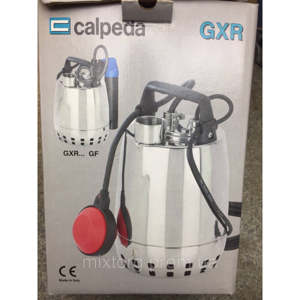 Дренажний насос Calpeda GXR 13 (0.45 кВт, напір max 12.7 м)Италия ОРИГИНАЛ Дренажний насос Calpeda GXR 13 (0.45 кВт, напір max 12.7 м)Италия ОРИГИНАЛ