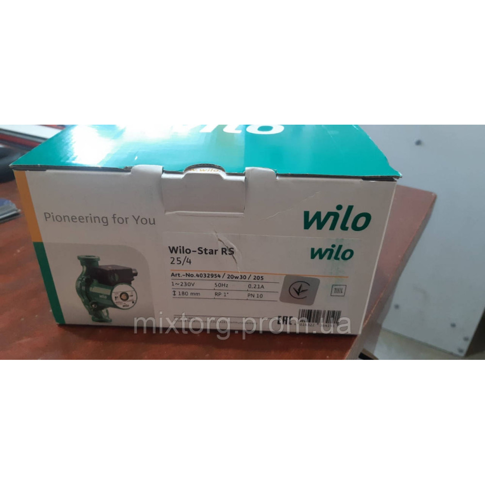 Насос циркуляційний WILO Star-RS 25/6/180 ОРИГИНАЛ Насос циркуляційний WILO Star-RS 25/6/180 ОРИГИНАЛ