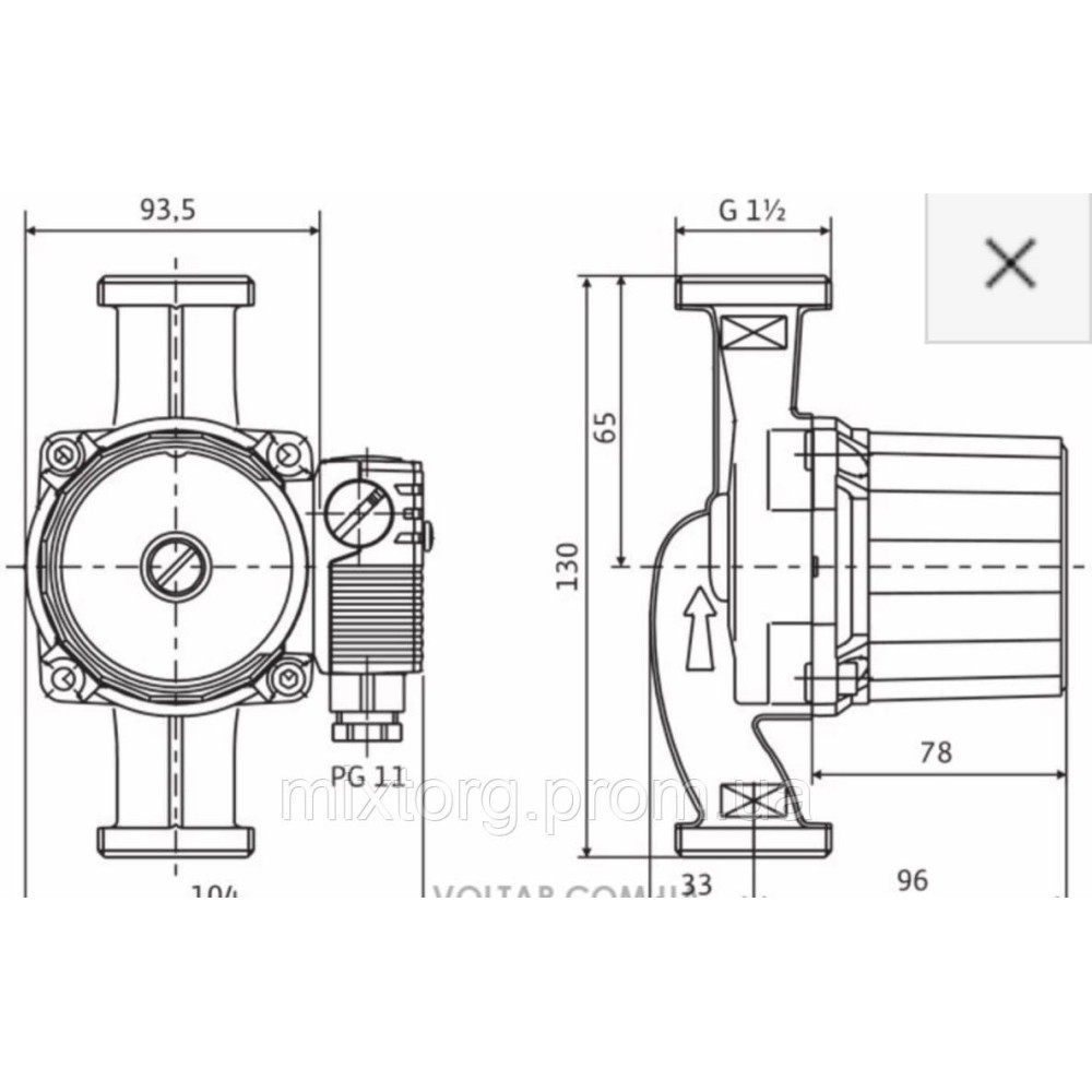 Wilo-Star-RS 25/6 130 циркуляційний насос ОРІГИНАЛ Wilo-Star-RS 25/6 130 циркуляційний насос ОРІГИНАЛ