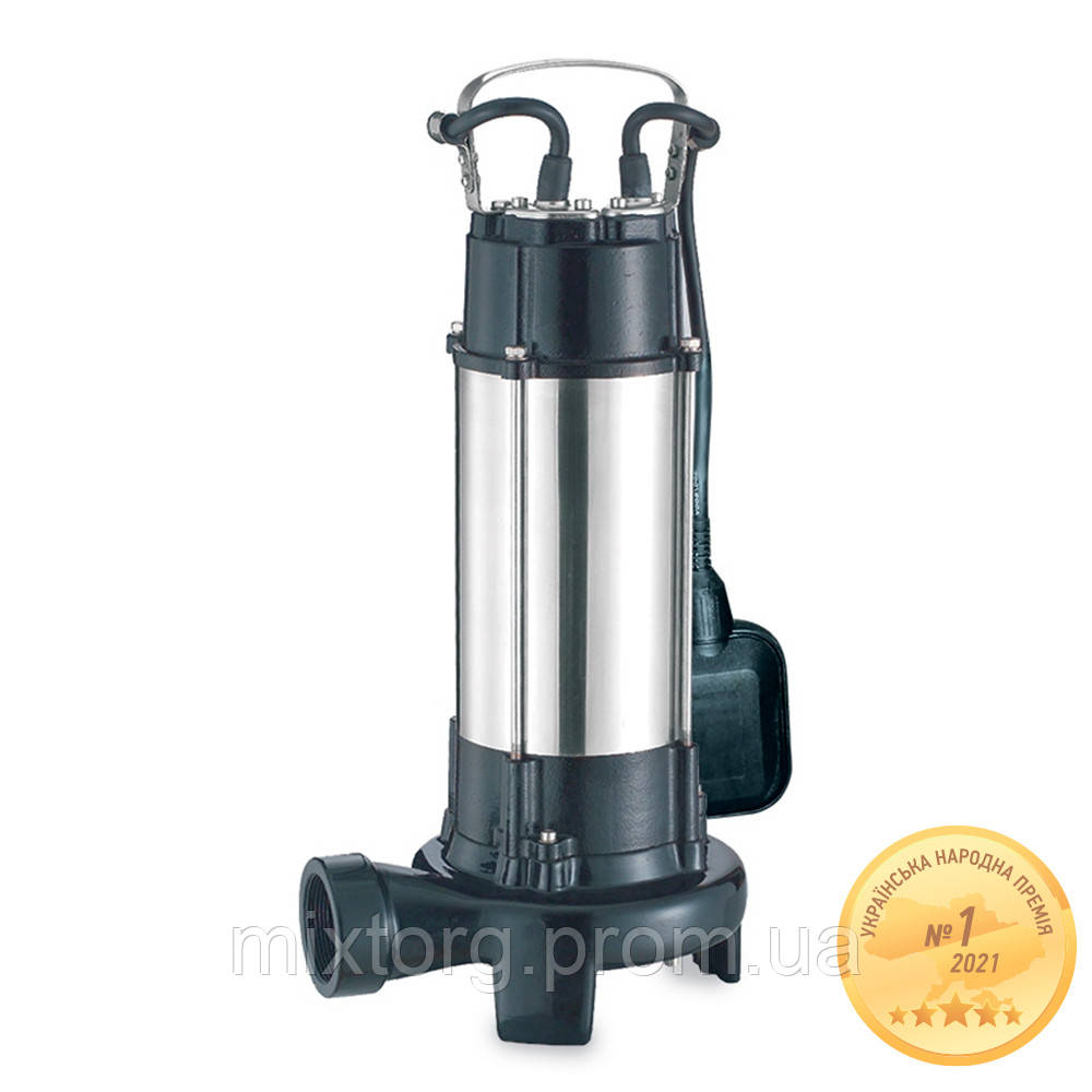 Насос каналізаційний 1.3кВт Hmax 12м Qmax 300л/хв (з ножем) AQUATICA (773332) Насос каналізаційний 1.3кВт Hmax 12м Qmax 300л/хв (з ножем) AQUATICA (773332)