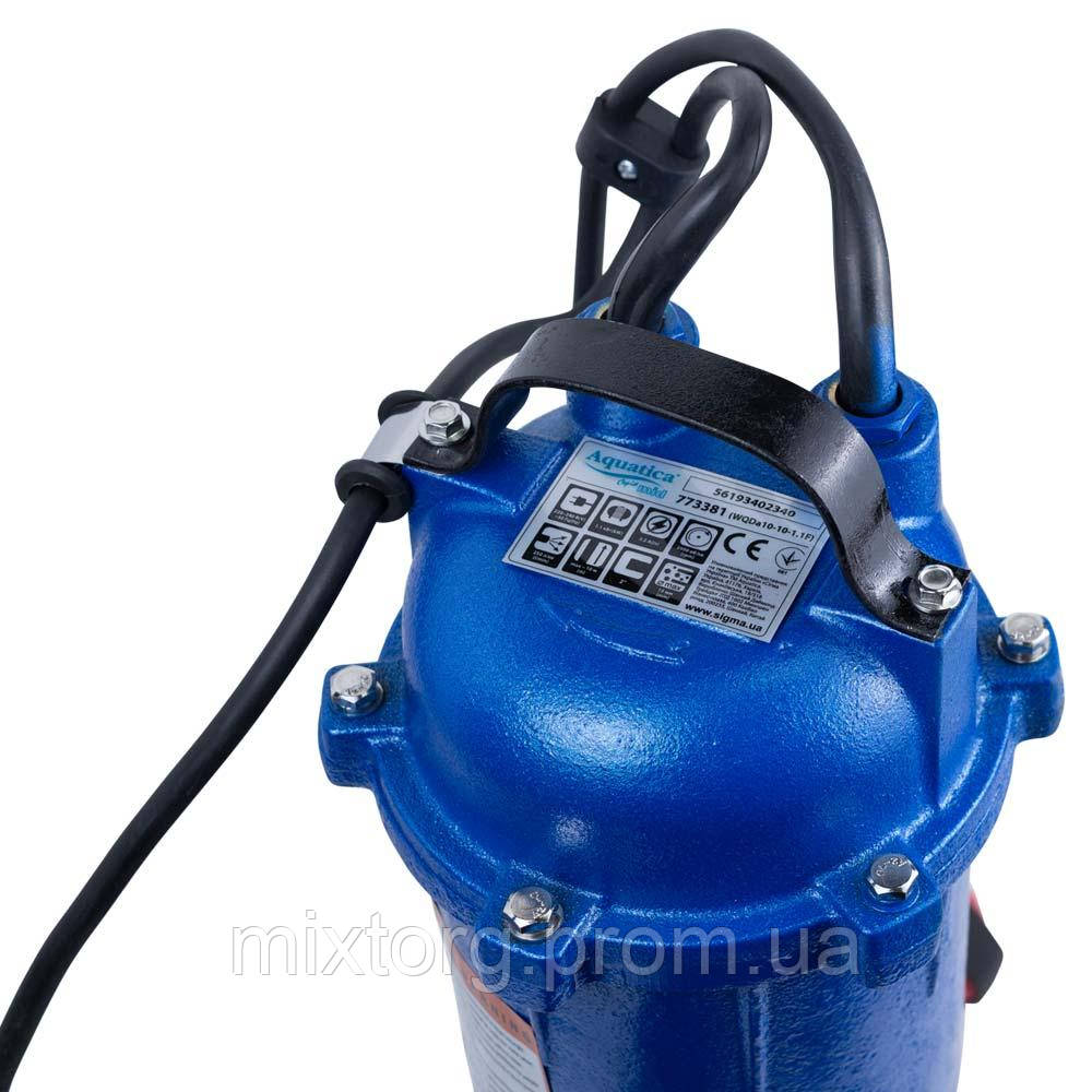 Насос каналізаційний 1.1кВт Hmax 10м Qmax 250л/хв AQUATICA mid (773381) Насос каналізаційний 1.1кВт Hmax 10м Qmax 250л/хв AQUATICA mid (773381)