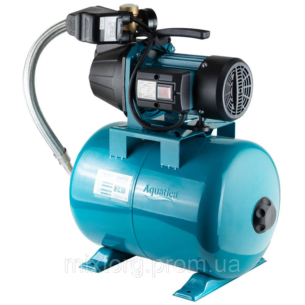 Станція 0.8кВт Hmax 38м Qmax 58л/хв (самовсмоктувальний насос) 24л AquaticaLEO EKJ-802IA5/UA (775346/24) Станція 0.8кВт Hmax 38м Qmax 58л/хв (самовсмоктувальний насос) 24л AquaticaLEO EKJ-802IA5/UA (775346/24)