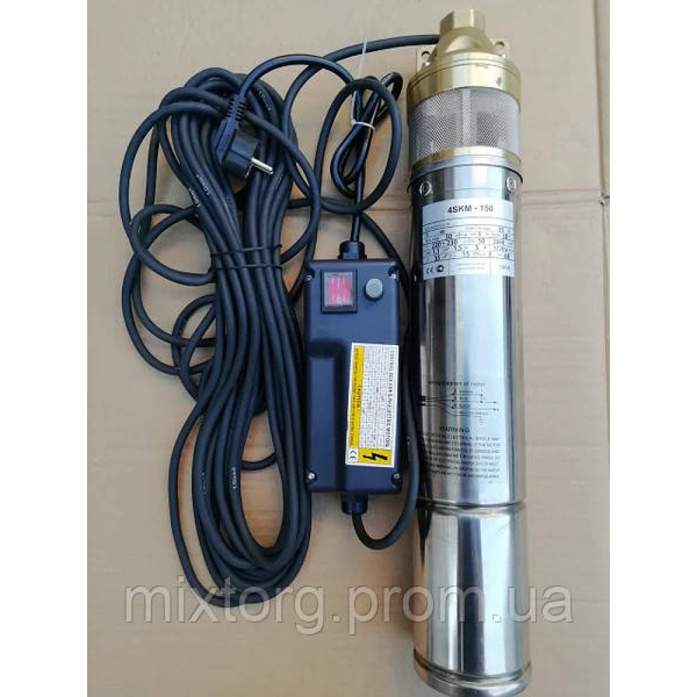 Глибокий насос 4SKM-150, напір 100 м. Pompa GLybinova (Польща!)