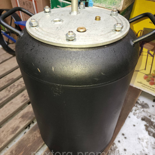 Автоклав газовий Люкс на8 л.б 16 підлог літрів банок (Фланцевий)