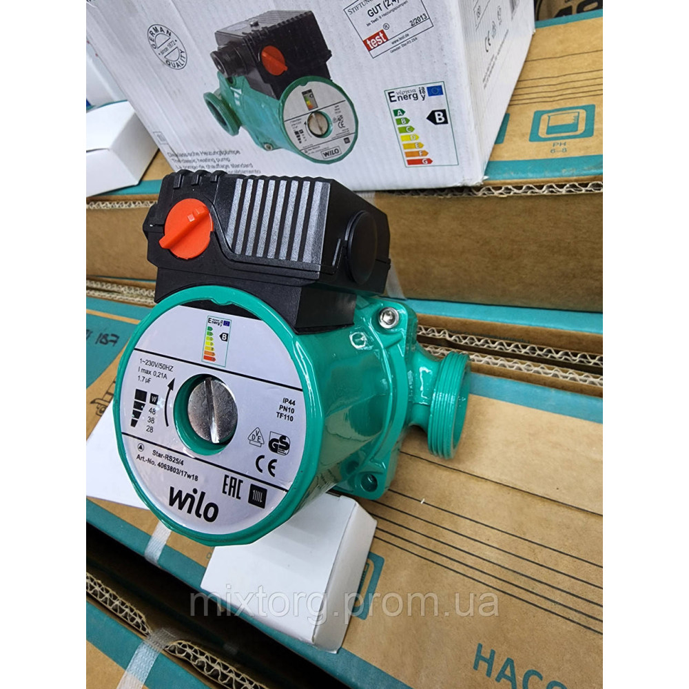 Насос циркуляційний WILO 25/40 — 130 Green мідь! ОРИГІНАЛ! Насос циркуляційний WILO 25/40 — 130 Green мідь! ОРИГІНАЛ!