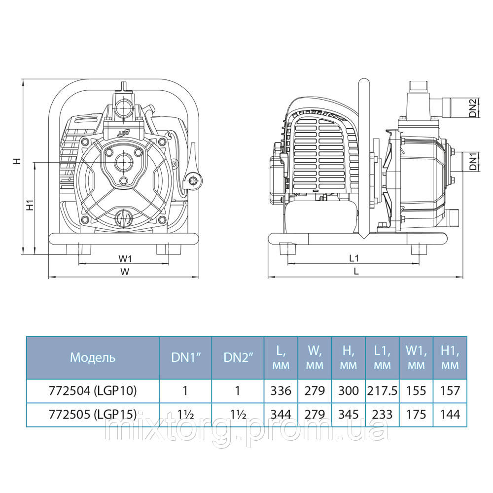 Циркуляційний насос GPD11-35-750 "Sprut" Циркуляційний насос GPD11-35-750 "Sprut"