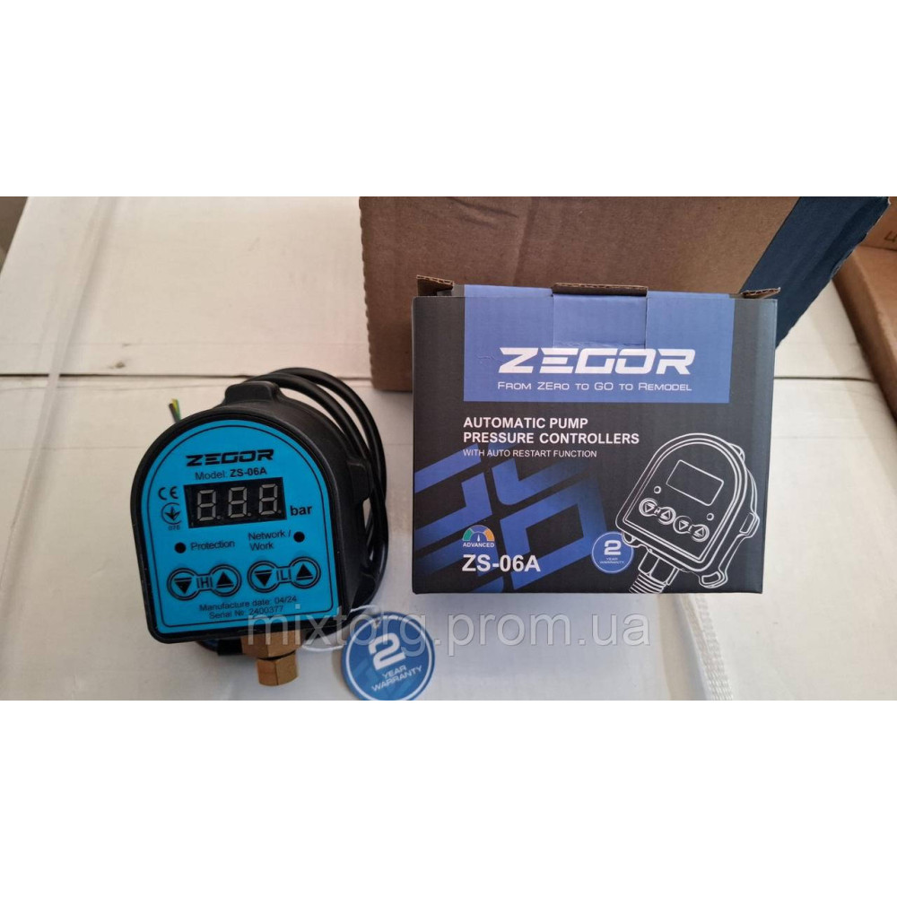 Електронна автоматика ZEGOR ZS-0.6A (10A) Чехія! Оригінал! Електронна автоматика ZEGOR ZS-0.6A (10A) Чехія! Оригінал!