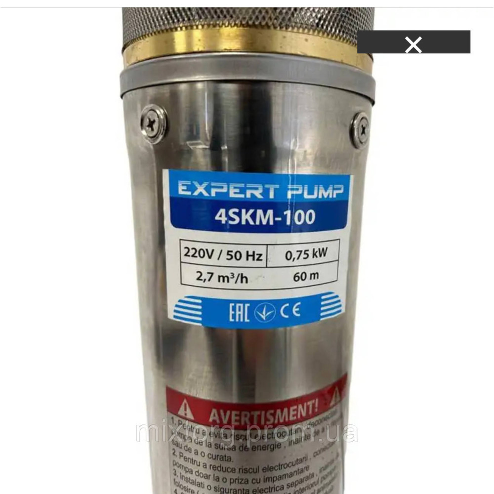 Глибокий заглибний насос Expert 4SKM-150 1,1 квт Глибокий заглибний насос Expert 4SKM-150 1,1 квт
